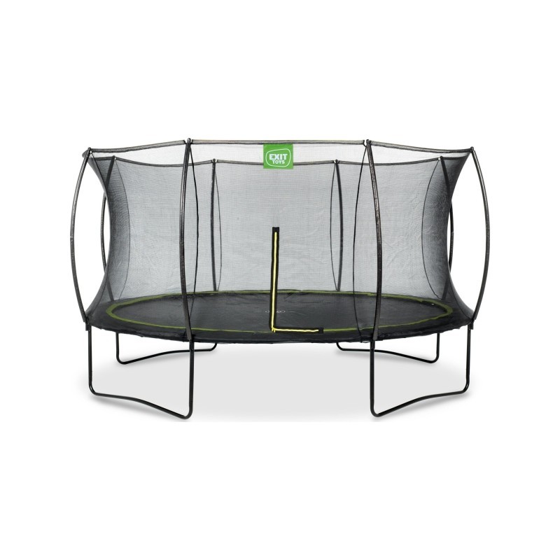 Exit batuut Silhouette 427cm + ohutusvõrk ja vedrukate, must