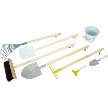 Suur laste aiatööriistade komplekt