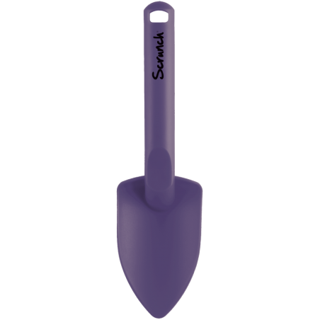 Scrunch kühvel, tumelilla