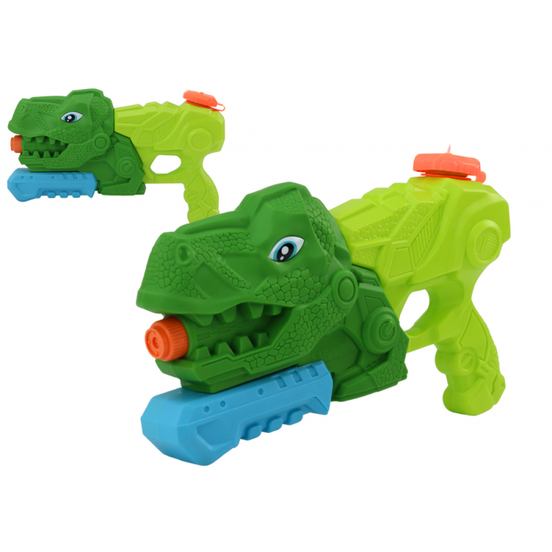 Dinosauruse veepüstol 1000 ml Green Tyrannosaurus Range 7 m