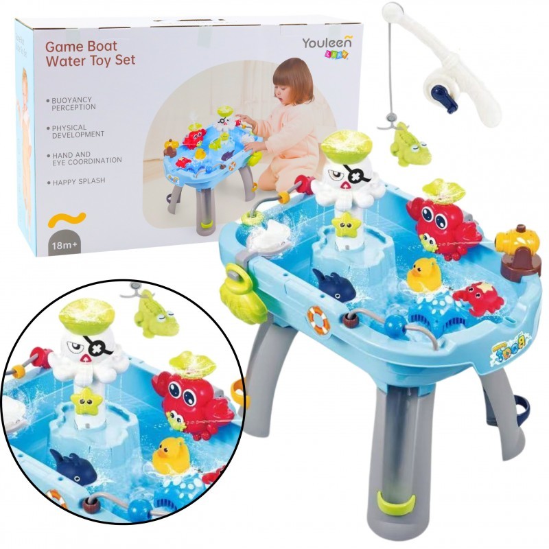 Interaktiivne veelaud Kalapüügi veetarvikud Sinine