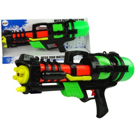 Suur veepüstol 1080 ml roheline vahemik 10 m