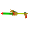 Vesipüstol 40 cm dinosauruste roheline aed
