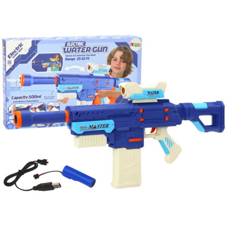 M416 laetav veepüss, 500 ml sinine