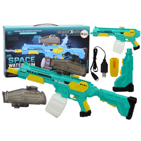 Roheline automaatne juhtmeta veepüss M416