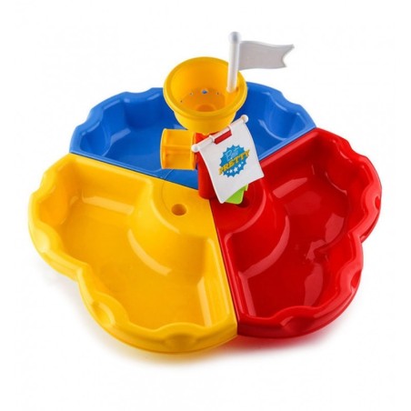 3in1 liivakast/veelaud/piraadilaev mängulaud + aksessuaarid