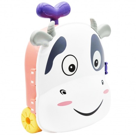 Liiva ja vee mängukomplekt 3in1 lehm kohver