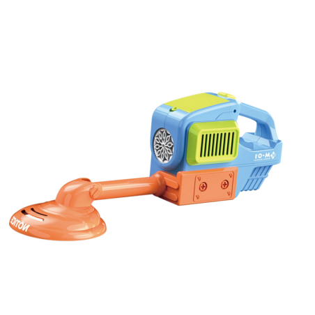 Seebimullimasin muruniiduki trimmer, kaks vedelikku, sinine