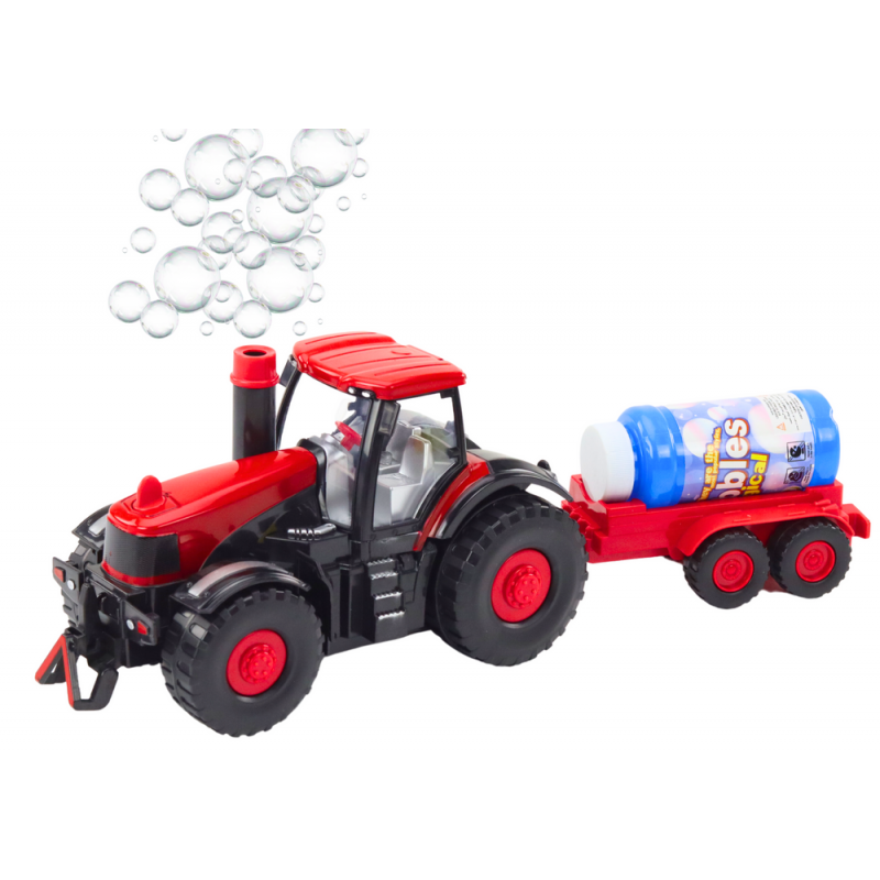 Seebimulli traktor haagisega, tuled, helid