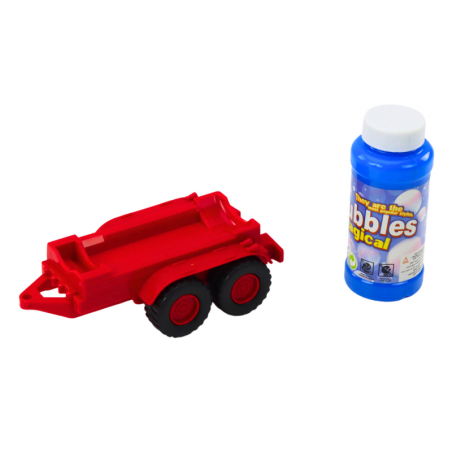 Seebimulli traktor haagisega, tuled, helid