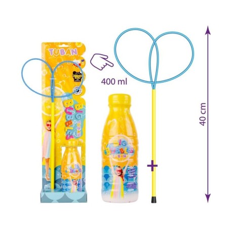 Mullitamise komplekt suured mullid, liblikas + vedelik 400 ml