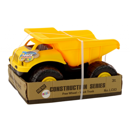 Suur Kallur Kollane ehitussõiduk Veoauto