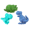 Dinosauruste liivakomplekt, ämber, muna, reha, spaatel, vormid