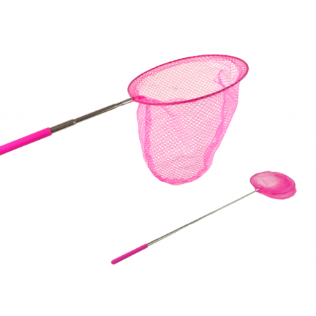 Liblikavõrk kokkupandav teleskoop 85 cm Roosa