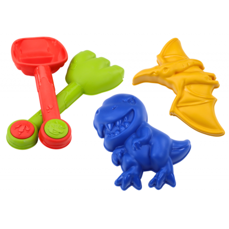 Liivakomplekt, ämber, spaatel, reha, vormid, dinosaurused