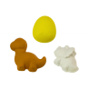 Liivamänguasjade komplekt, veski, spaatel, reha, vormid, dinosaurused
