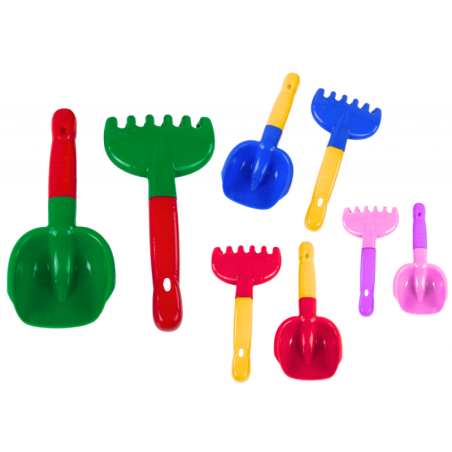 Liivareha komplekt, Spaatel, Kahevärviline, 2 tk. Sega