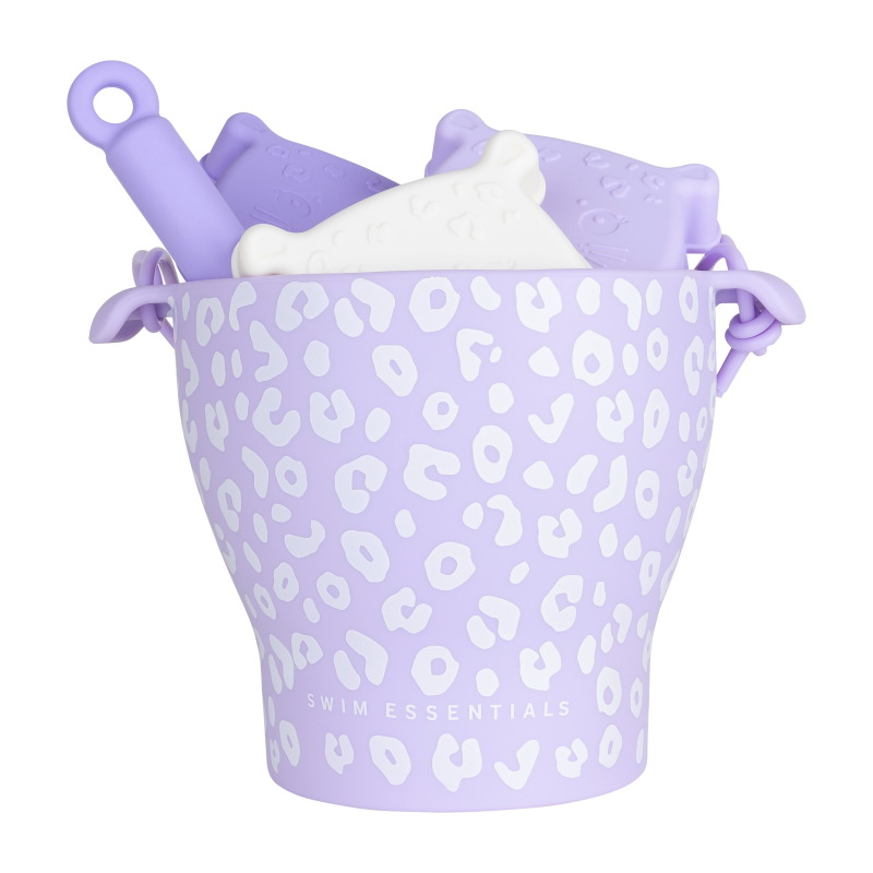 Rannamänguasjade komplekt Lilac Panther Print