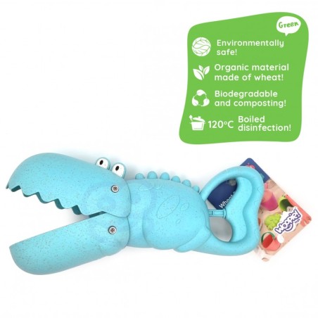 Krokodill liiva- ja veekoguja sinine BIOLAGUNEV Orgaaniline MATERJAL