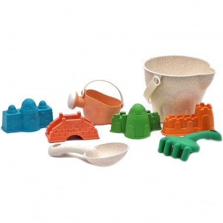 Liiva mänguasjade komplekt 8 osaline BIOLAGUNEV ORGAANILINE MATERJAL