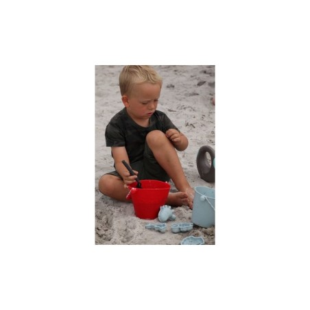 Scrunch kühvel, pastell roosa