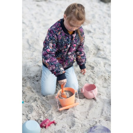 Scrunch ämber, korall