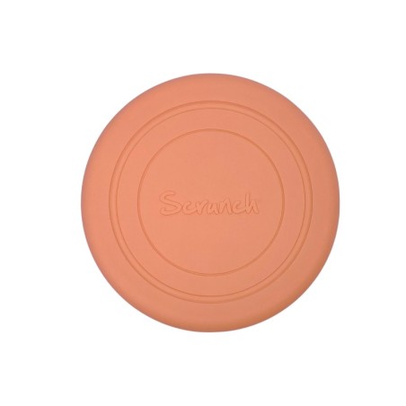 Scrunch lendav taldrik, korall