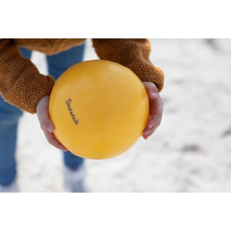 Scrunch pall, kollane