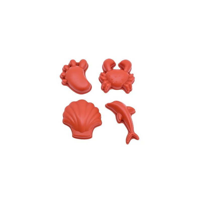 Scrunch liivavormid 4 tk, rooste