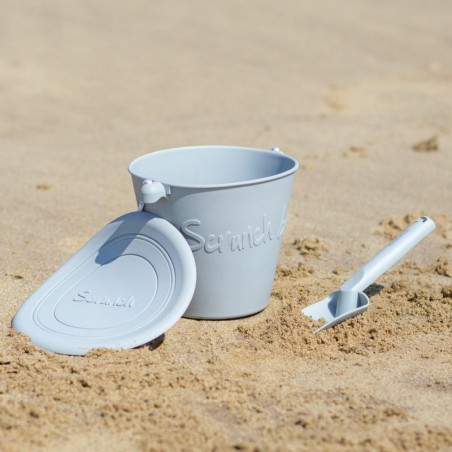 Scrunch ämber, pastell helesinine