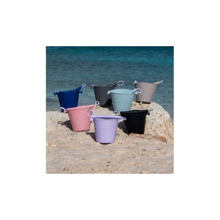 Scrunch ämber, pastell lilla