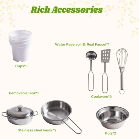 Puidust laste mudaköök õueköök