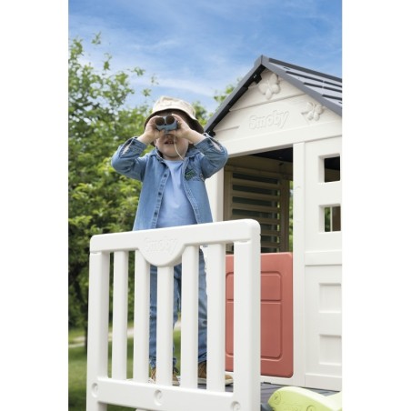 Smoby tõstetud mängumaja liumäega