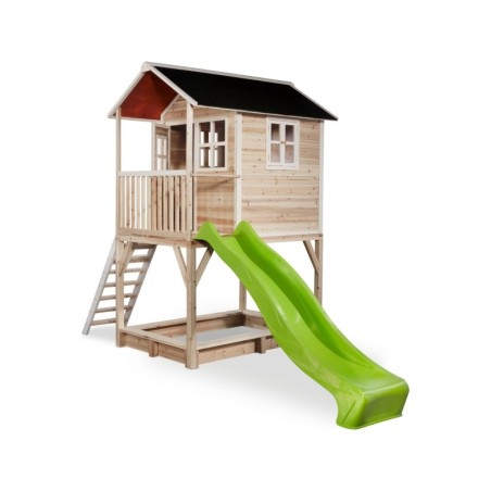 EXIT Loft 700 puidust mängumaja - naturaalne