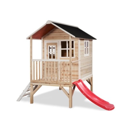 EXIT Loft 300 puidust mängumaja - naturaalne