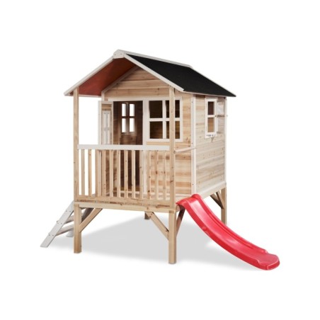 EXIT Loft 300 puidust mängumaja - naturaalne