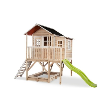 EXIT Loft 550 puidust mängumaja - naturaalne