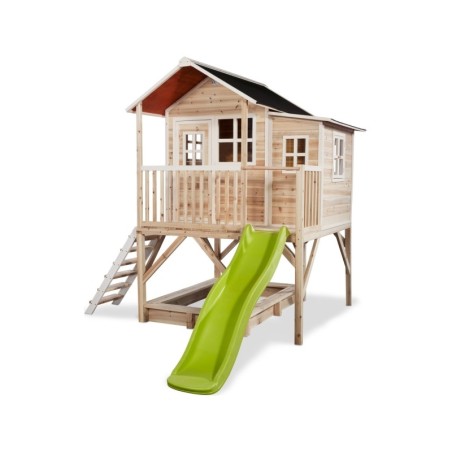 EXIT Loft 550 puidust mängumaja - naturaalne