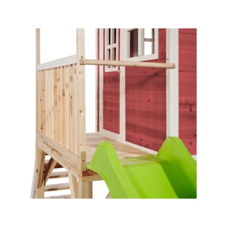 EXIT Loft 700 puidust mängumaja - punane