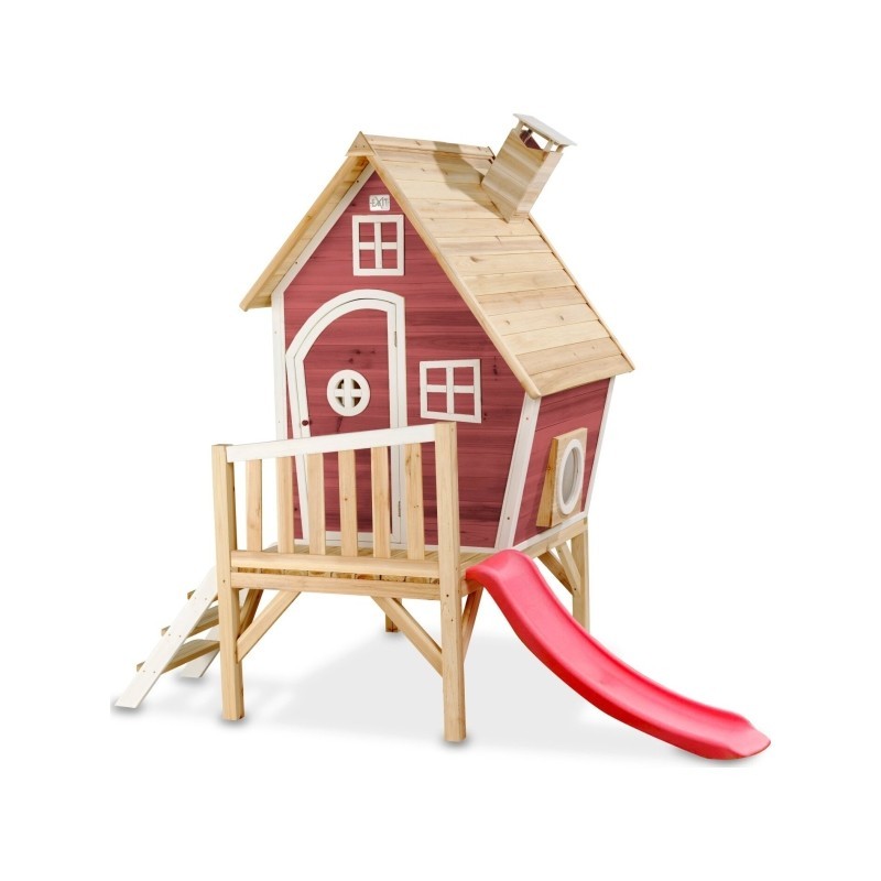 Puidust mängumaja EXIT Fantasia 300 - punane
