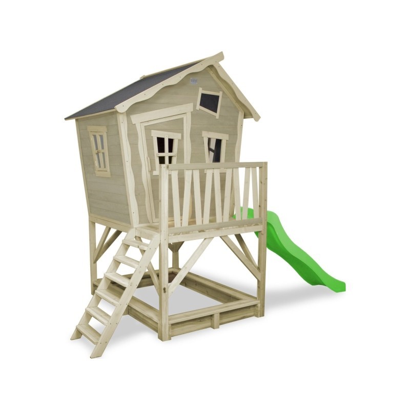 Puidust mängumaja EXIT Crooky 500 - Hall/beež