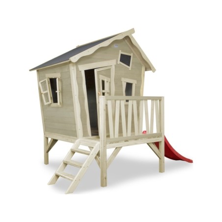 Puidust mängumaja EXIT Crooky 300 - Hall/beež