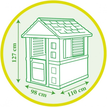 SMOBY mängumaja Pretty Garden