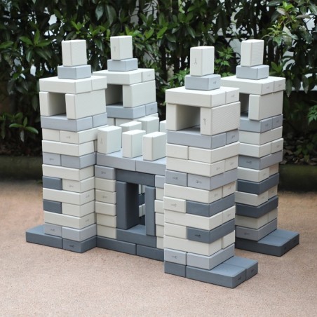 CLASSIC WORLD EDU Mega Ehitusklotsid EVA Tellised Pehmed Ehituseks 90 tk.