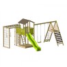 Klassikaline mänguväljak C12 liumägi-, ronimis- ja jõusaalimooduliga