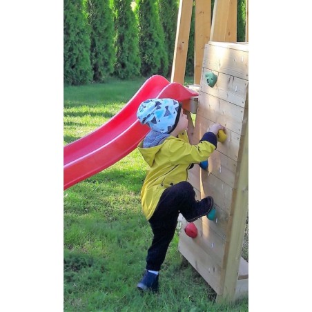 Mänguväljak Junior J8 (liumägi+ronimissein+kiik+piknikulaud)