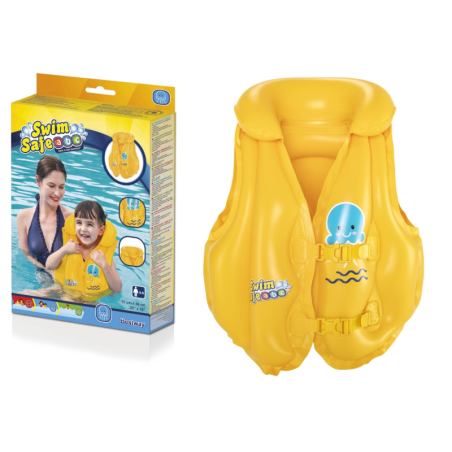 Täispuhutav vest ujuma õppimiseks 51 cm x 46 cm Bestway