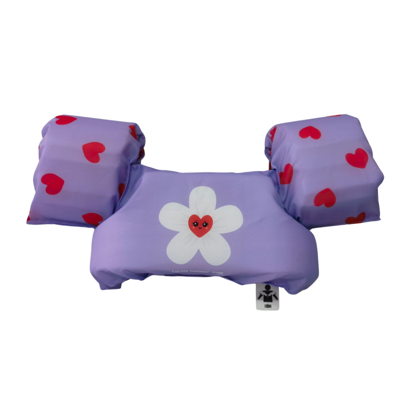 Ujumisvest lastele 2-6 aastat, Lilac Hearts