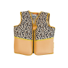 Ujumisvest / päästevest lastele 18-30 kg, Leopard Beige
