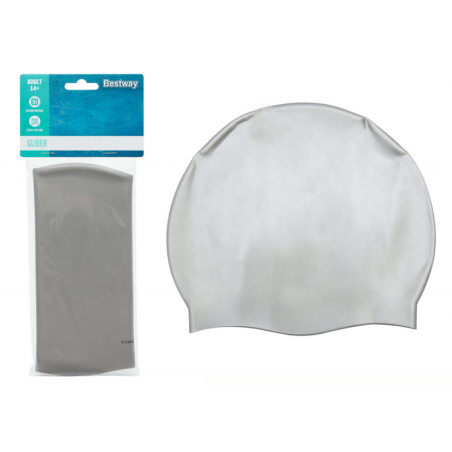 Hõbedane Bestway silikoonist ujumismüts